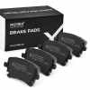 RIDEX Bremsbelagsatz Bremsbel&auml;ge Hinten f&uuml;r VW Transporter T5 Bus Multivan V