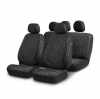 RIDEX 4773A0002 PKW Sitzschonbezug Vorne und Hinten Satz Polyester Schwarz
