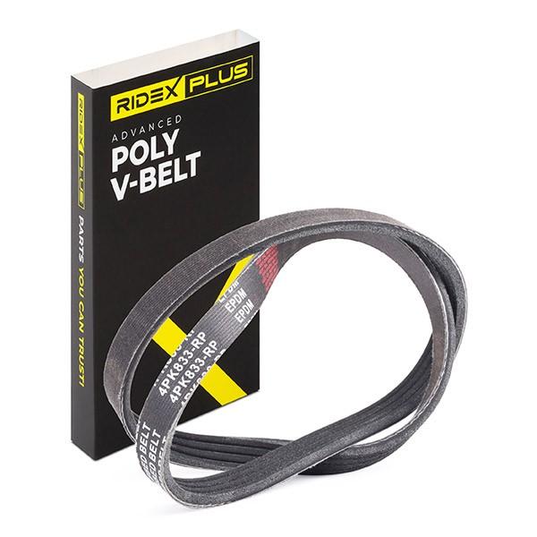 Keilrippenriemen RIDEX PLUS 4PK833 für NISSAN MICRA III (K12) für BMW 3 Compact