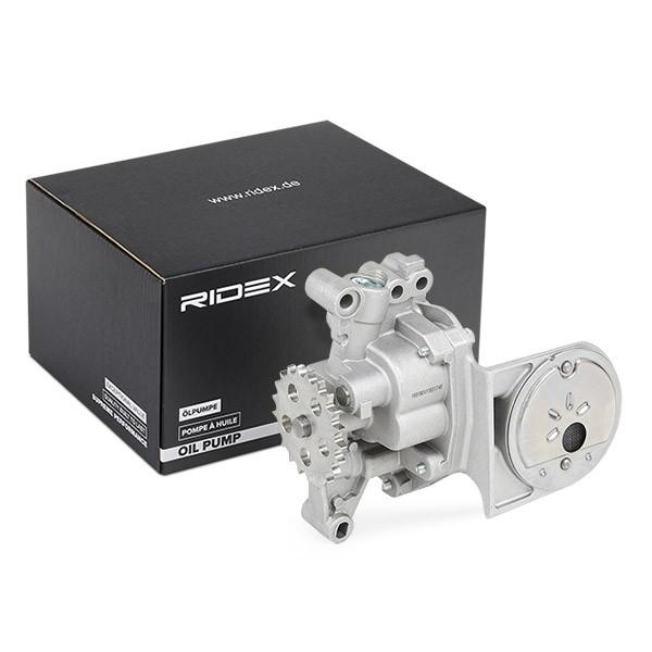 RIDEX 596O0016 Ölpumpe Motorölpumpe passend für PEUGEOT 207 (WA, WC) 7946008562