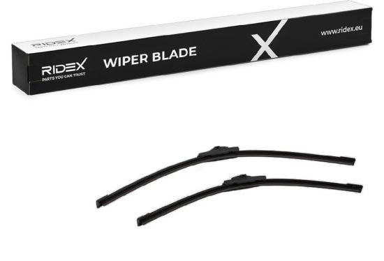 2x RIDEX Scheibenwischer Satz Wischerblätter Satz mit Spoiler Vorne Länge 1: für Bild 2x RIDEX Scheibenwischer Satz Wischerblätter Satz mit Spoiler Vorne Länge 1: für