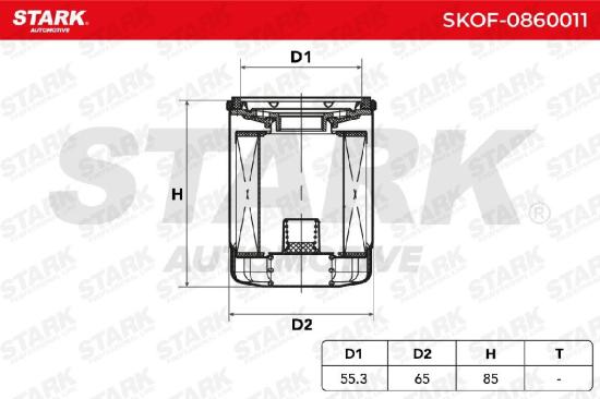 STARK Ölfilter Auto Motorölfilter Anschraubfilter SKOF-0860011 für NISSAN Bild STARK Ölfilter Auto Motorölfilter Anschraubfilter SKOF-0860011 für NISSAN