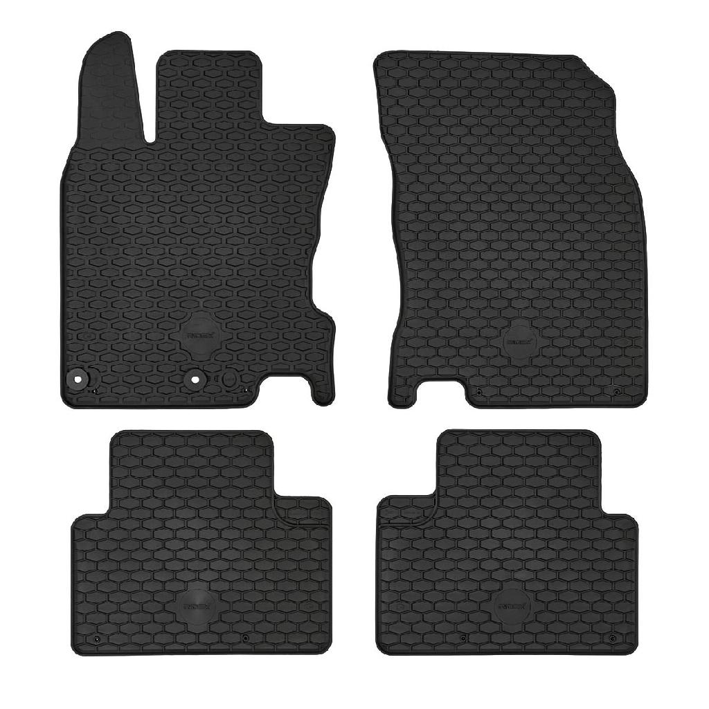 RIDEX 215A0105 Fußmatten Set Vorne und Hinten für NISSAN Qashqai II