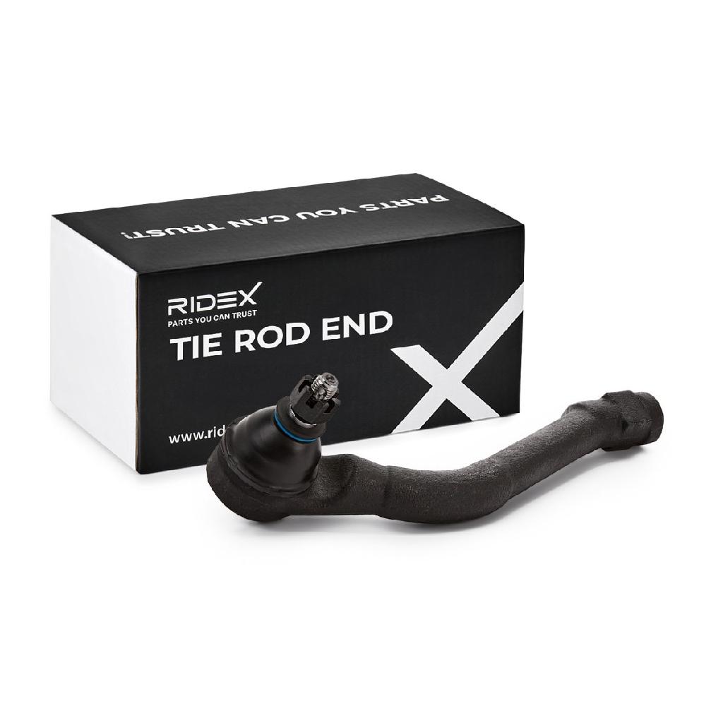RIDEX Spurstangenkopf Vorderachse rechts Traggelenk M16x1,5 914T0391 mit für KIA