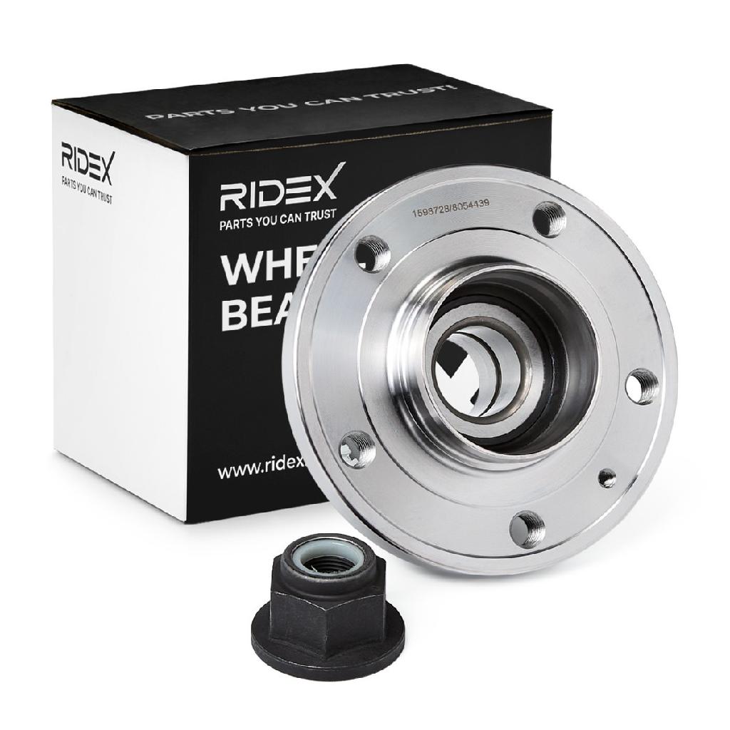 RIDEX 654W0166 Radlagersatz pro 1 Rad Hinten Foto entspricht Lieferumfang