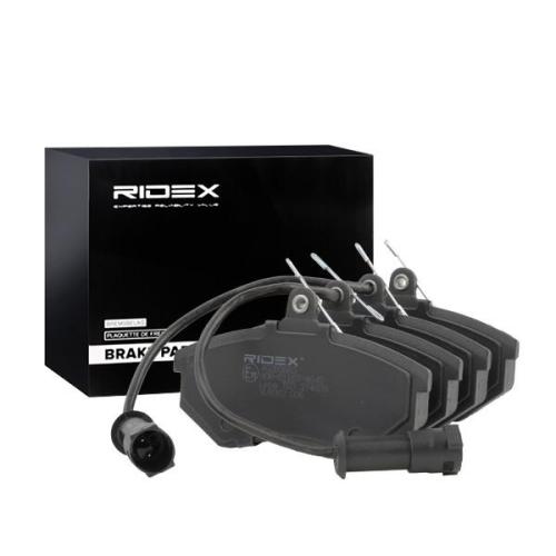 RIDEX Bremsbelagsatz Bremsbeläge Vorne für VW Golf 1II (1H1) Golf 1I (19E, 1G1) Bild RIDEX Bremsbelagsatz Bremsbeläge Vorne für VW Golf 1II (1H1) Golf 1I (19E, 1G1)