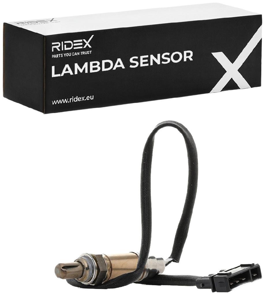 RIDEX 3922L0597 Lambdasonde Oxygen O2 Sensor Beheizt für SKODA FELICIA II (6U1)