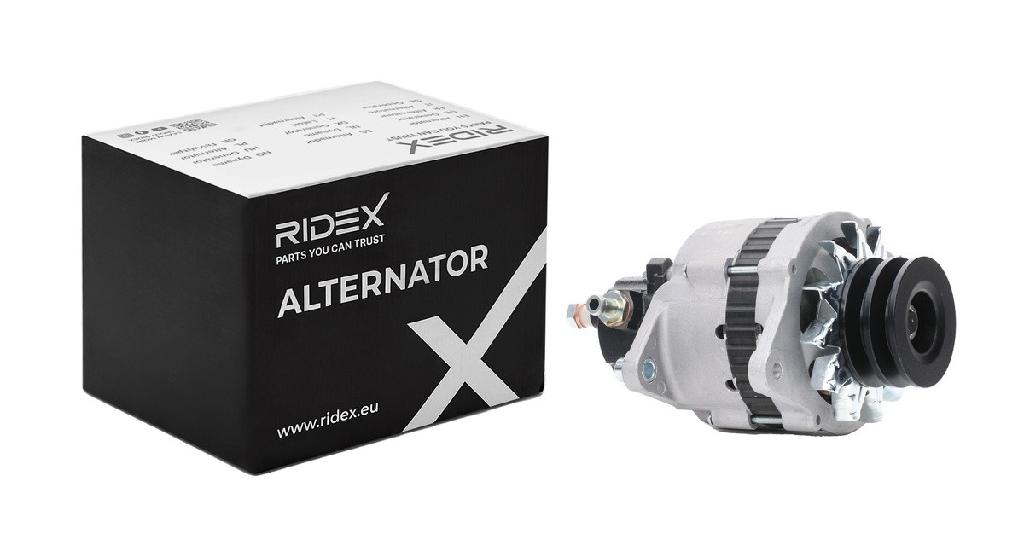 RIDEX 4G0537 Lichtmaschine 70A 12V Drehrichtung im Uhrzeigersinn mit für NISSAN