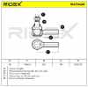 RIDEX Spurstangenkopf Vorderachse rechts außen Traggelenk M20x1.5 914T0420 mit Bild RIDEX Spurstangenkopf Vorderachse rechts außen Traggelenk M20x1.5 914T0420 mit