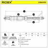 RIDEX 219G0755 Heckklappendämpfer beidseitig Fahrzeugheckklappe Länge:280,5mm Bild RIDEX 219G0755 Heckklappendämpfer beidseitig Fahrzeugheckklappe Länge:280,5mm