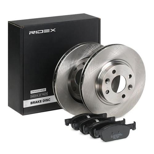 RIDEX Bremsenset Vorne Belüftet Ø258mm - Bremsscheiben und Beläge für RENAULT Bild RIDEX Bremsenset Vorne Belüftet Ø258mm - Bremsscheiben und Beläge für RENAULT
