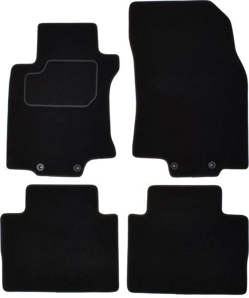CUSTOPOL NIS300C Fußmatten Set Vorne und Hinten für NISSAN X-TRAIL (T32)