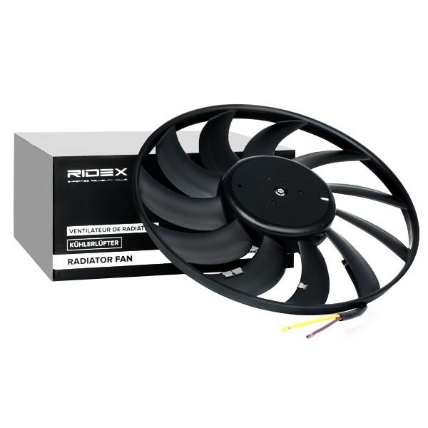 RIDEX 508R0077 Kühlerlüfter Lüfter Motorkühlung ohne Kühlerlüfterrahmen (Zarge)