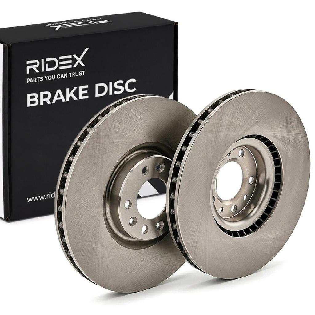 RIDEX 82B0976 2x Bremsscheiben Vorne Ø340mm Belüftet für CITROËN 1687773980