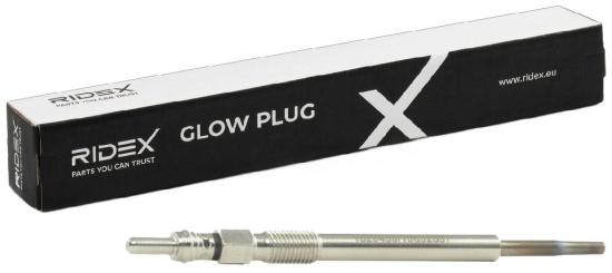 RIDEX Diesel Glühkerze Schlüsselweite: 8mm Glühkerzenausführung:Stabglühkerze Bild RIDEX Diesel Glühkerze Schlüsselweite: 8mm Glühkerzenausführung:Stabglühkerze