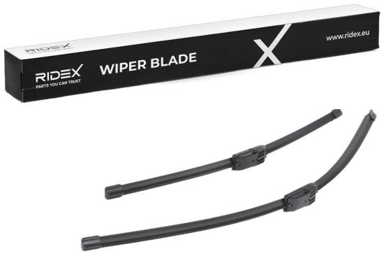 RIDEX Scheibenwischer Satz Wischerblätter Satz mit Spoiler Vorne Länge 1: 650mm Bild RIDEX Scheibenwischer Satz Wischerblätter Satz mit Spoiler Vorne Länge 1: 650mm