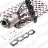 STARK SKCCT-4840131 Katalysator Kat mit Anbau-/Befestigungsmaterial für Euro
