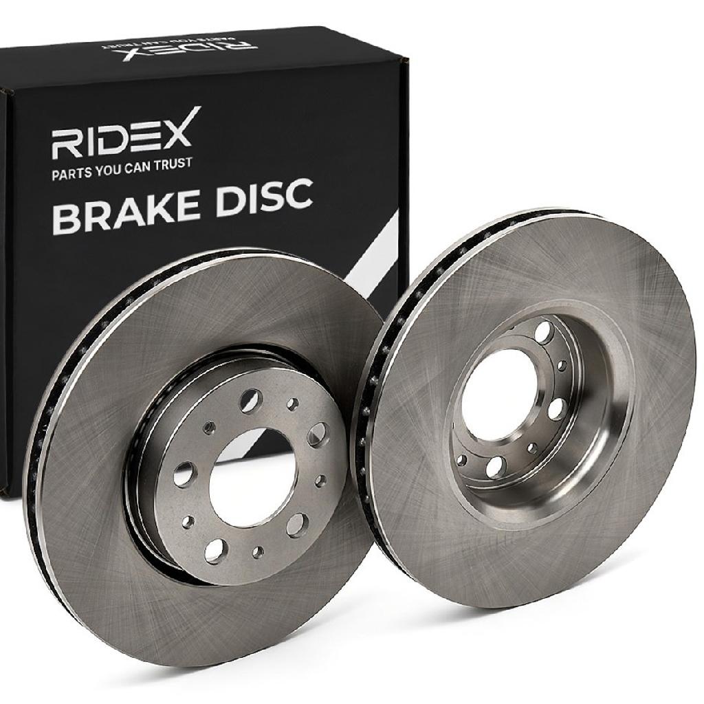 RIDEX 82B0136 2x Bremsscheiben Vorne Ø285,8mm Belüftet für VOLVO V70 II
