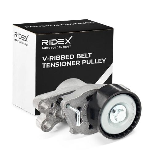 RIDEX 310T0056 Spannrolle Keilrippenriemen passend für PEUGEOT 206 Schrägheck Bild RIDEX 310T0056 Spannrolle Keilrippenriemen passend für PEUGEOT 206 Schrägheck