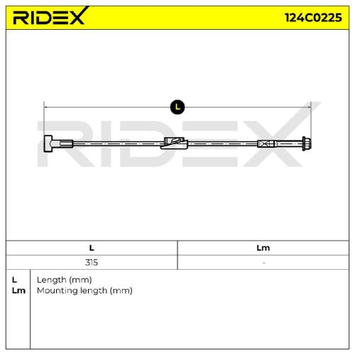 RIDEX Handbremsseil Hinten für FORD Fiesta Mk5 Schrägheck (JH1, JD1, JH3, JD3) Bild RIDEX Handbremsseil Hinten für FORD Fiesta Mk5 Schrägheck (JH1, JD1, JH3, JD3)