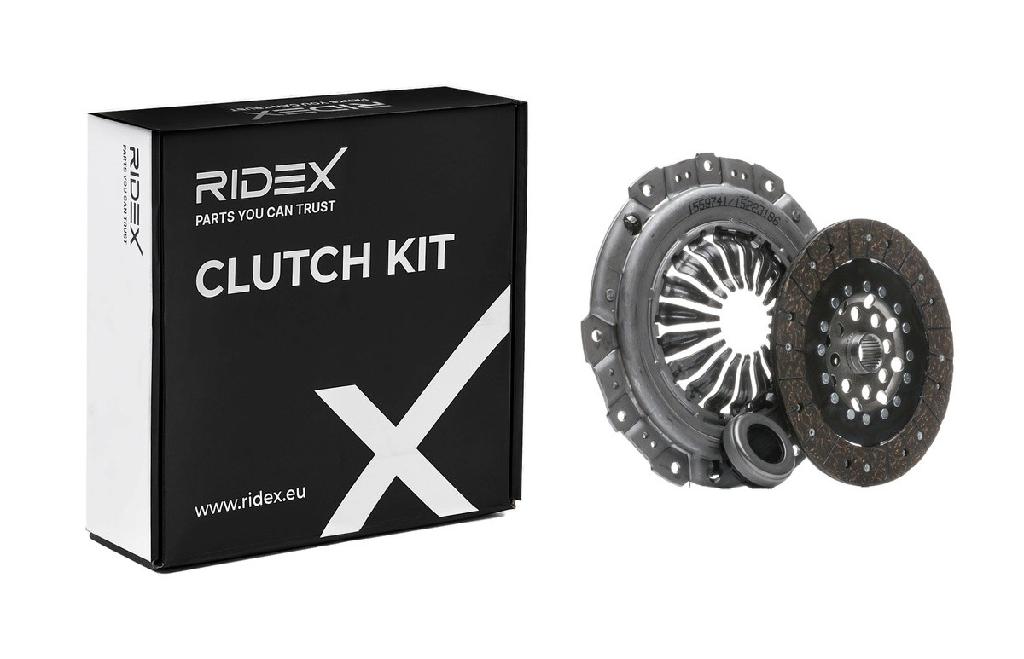 RIDEX 479C0399 Kupplungssatz passend für MERCEDES-BENZ 190 (W201) A124250000180