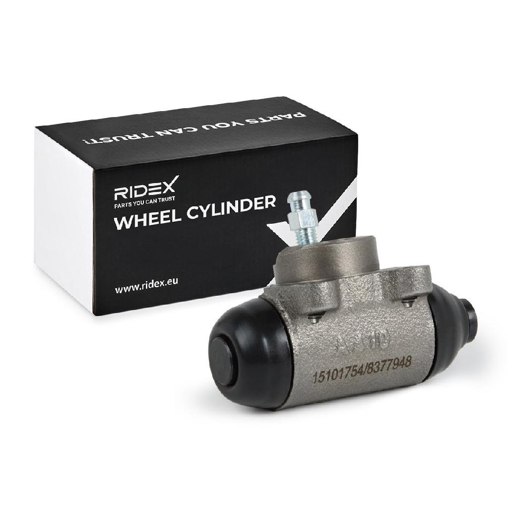 RIDEX 277W0004 1x Radbremszylinder Trommelbremse Radzylinder Hinten beidseitig