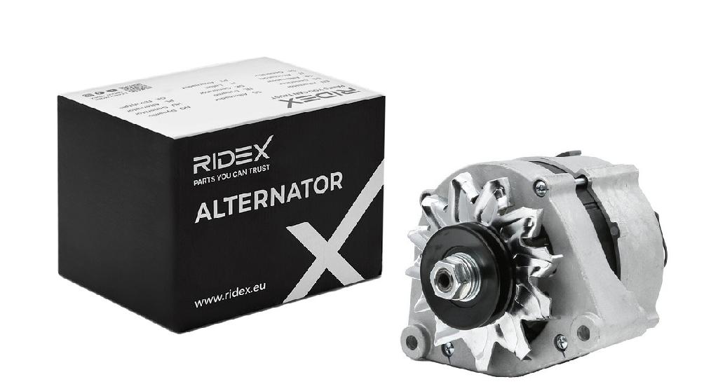 RIDEX 4G0711 Lichtmaschine 80A 14V Drehrichtung im Uhrzeigersinn mit