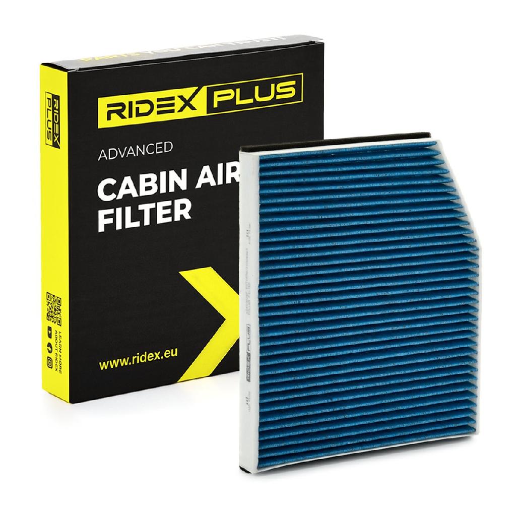 RIDEX PLUS 424I0428P Innenraumfilter Pollenfilter Aktivkohlefilter Höhe: 30