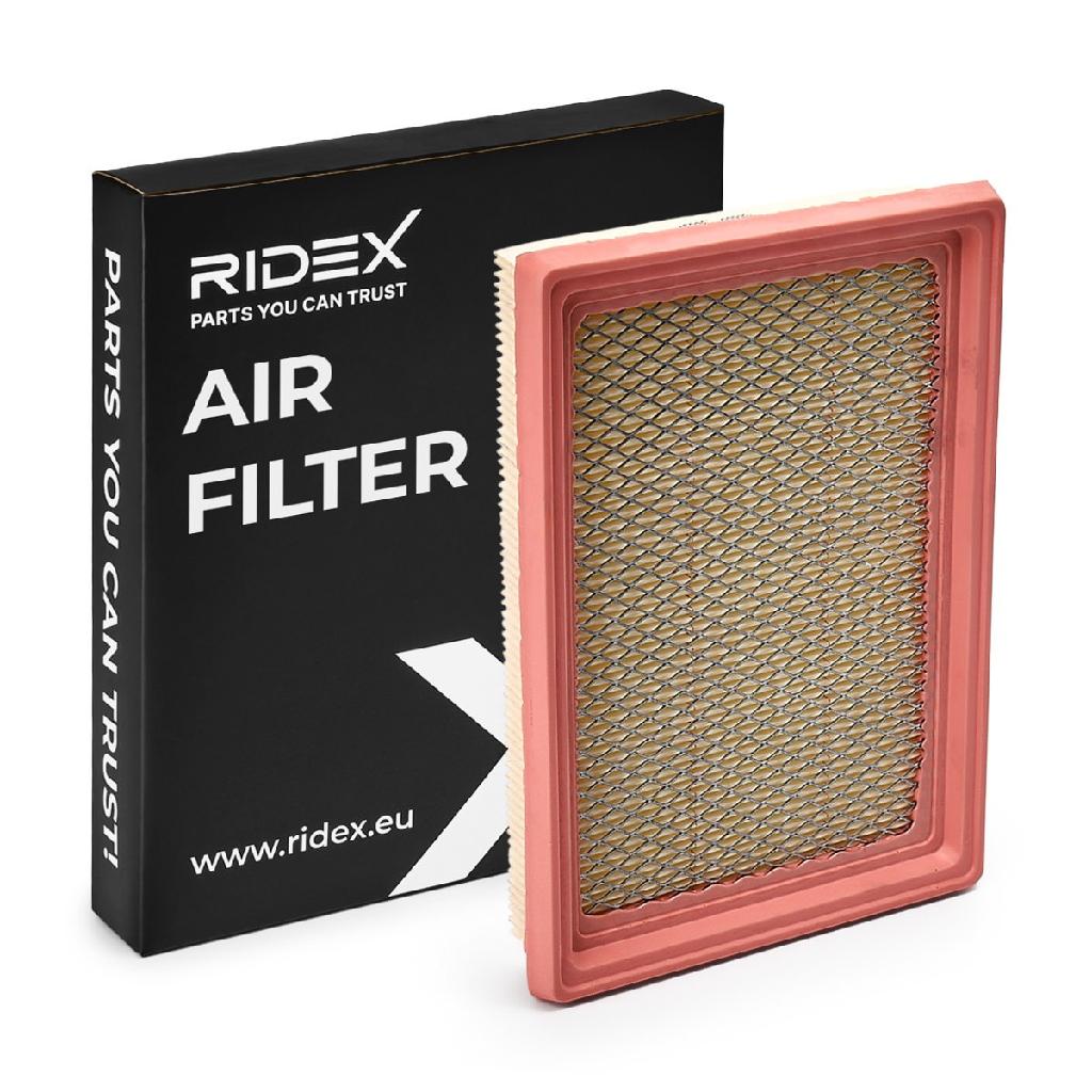 RIDEX 8A0074 Motor Luftfilter RechtEckig Filtereinsatz für AUDI A4 Avant