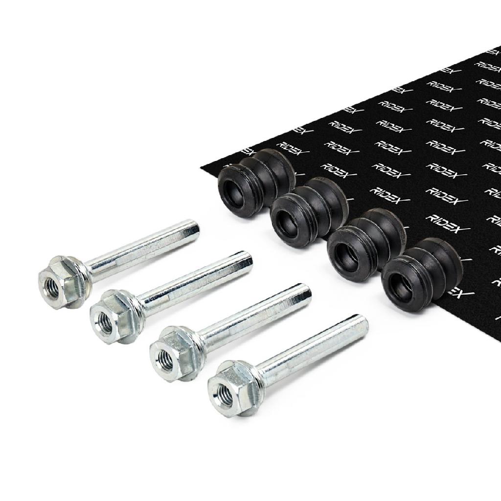 RIDEX 1165G0017 Führungshülsensatz Bremssattel Hinterachse für VW Golf 1II