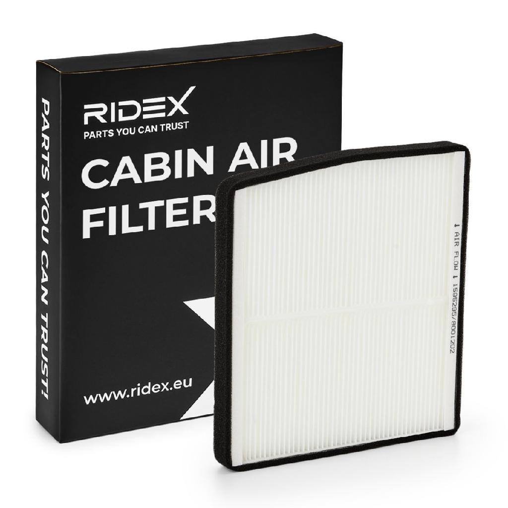 RIDEX 424I0025 Innenraumfilter Pollenfilter Höhe: 30 Breite: 248 Länge: 280