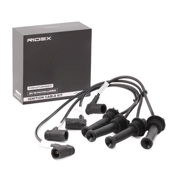 RIDEX 685I0009 Zündleitungssatz Zündkabelsatz für FORD Fiesta Mk5 Schrägheck