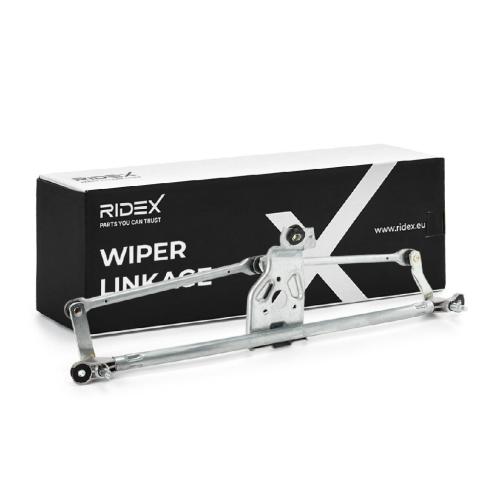 RIDEX Wischergestänge 12V Vorne Gestänge Scheibenwischer ohne Elektromotor Bild RIDEX Wischergestänge 12V Vorne Gestänge Scheibenwischer ohne Elektromotor
