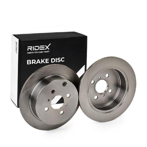 RIDEX 82B0091 2x Bremsscheiben Hinten Ø269mm voll für TOYOTA 1132107700 Bild RIDEX 82B0091 2x Bremsscheiben Hinten Ø269mm voll für TOYOTA 1132107700