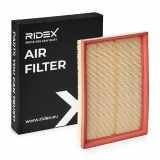 RIDEX 8A0024 Motor Luftfilter Auto RechtEckig Filtereinsatz Umluftfilter für PKW