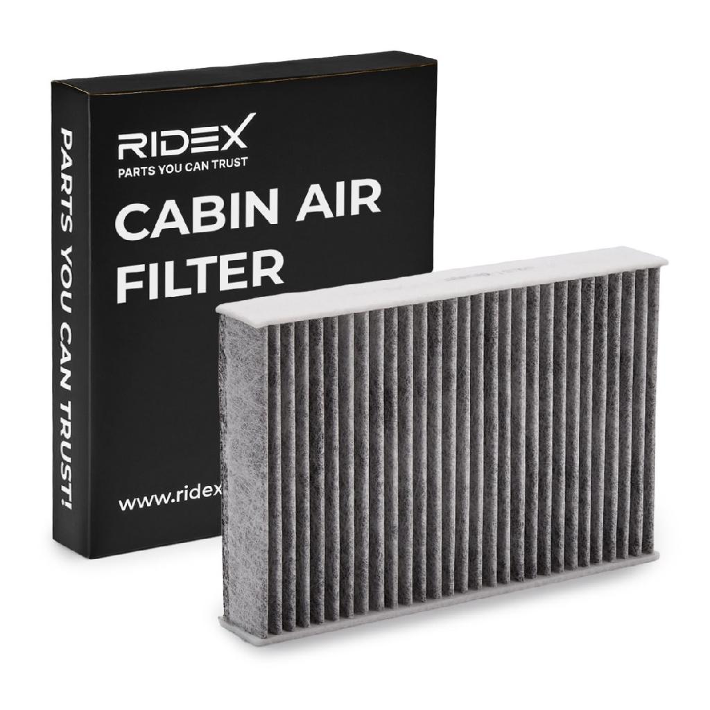 RIDEX 424I0421 Innenraumfilter Pollenfilter Aktivkohlefilter Höhe: 32 Breite: