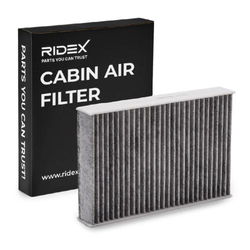 RIDEX 424I0421 Innenraumfilter Pollenfilter Aktivkohlefilter Höhe: 32 Breite: Bild RIDEX 424I0421 Innenraumfilter Pollenfilter Aktivkohlefilter Höhe: 32 Breite:
