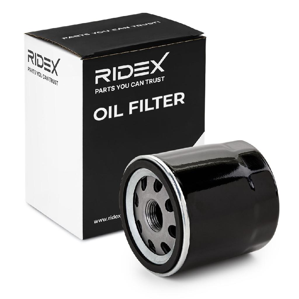 RIDEX Ölfilter Motorölfilter Anschraubfilter 7O0075 für FORD Kuga Mk2 (DM2)