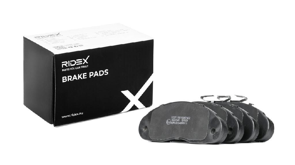 RIDEX Bremsbelagsatz Bremsbeläge Vorne für RENAULT TRAFIC Kasten (TXX)
