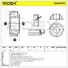 RIDEX 654W0113 Radlagersatz pro 1 Rad Vorne beidseitig für MAZDA DEMIO (DW) Bild RIDEX 654W0113 Radlagersatz pro 1 Rad Vorne beidseitig für MAZDA DEMIO (DW)