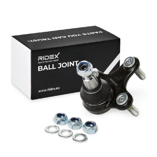 RIDEX 2462S0116 Traggelenk Führungsgelenk Vorne für VW Golf 5II Schrägheck Bild RIDEX 2462S0116 Traggelenk Führungsgelenk Vorne für VW Golf 5II Schrägheck