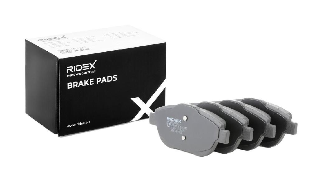 RIDEX Bremsbelagsatz Bremsbeläge Vorne für OPEL Corsa F Crossland X (P17)