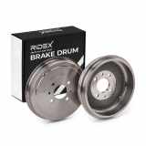RIDEX 123B0027 2x Bremstrommeln Set Hinten InnenØ228mm AußenØ267,8mm