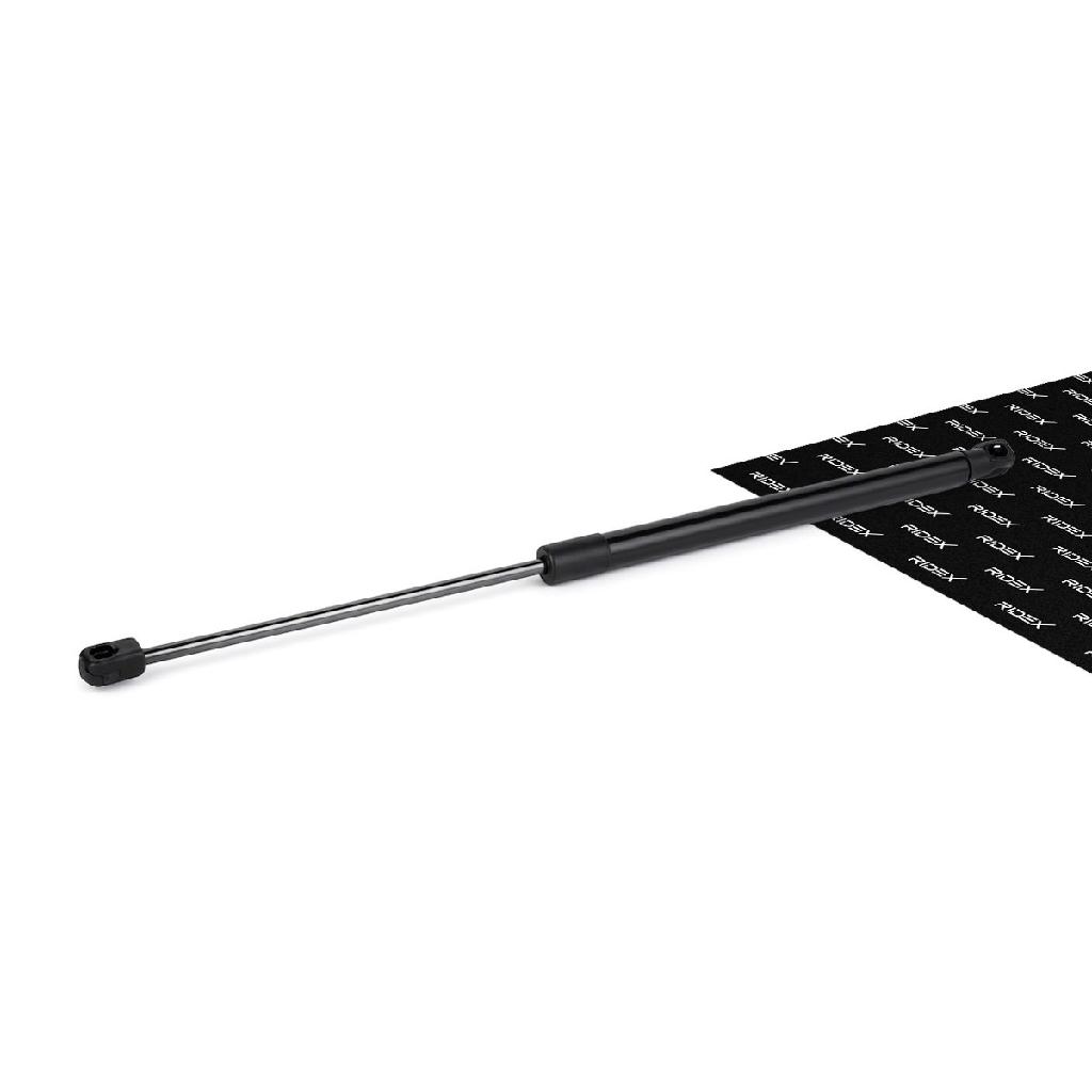 RIDEX 219G0063 Heckklappendämpfer Fahrzeugheckklappe Länge:525mm 450N Hub: 220mm