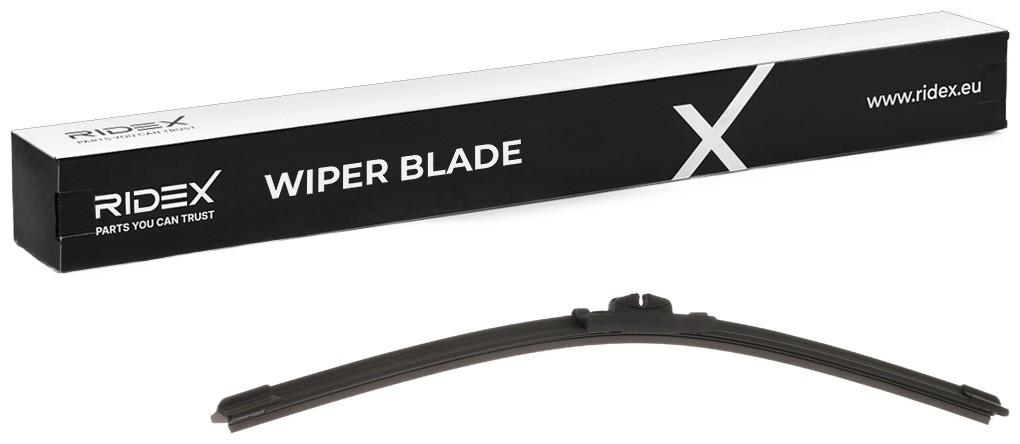 RIDEX Scheibenwischer Wischblatt Stück mit Spoiler Vorne Länge: 500mm für AUDI