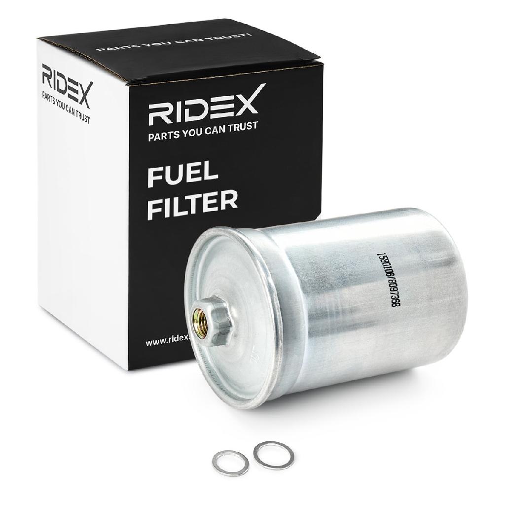 RIDEX 9F0068 Kraftstofffilter Filter Cartridge Screw-on Filter mit Dichtringen