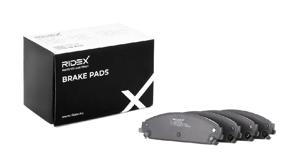 RIDEX Bremsbelagsatz Bremsbeläge Vorne für CHRYSLER 300 C Touring (LX, LE)