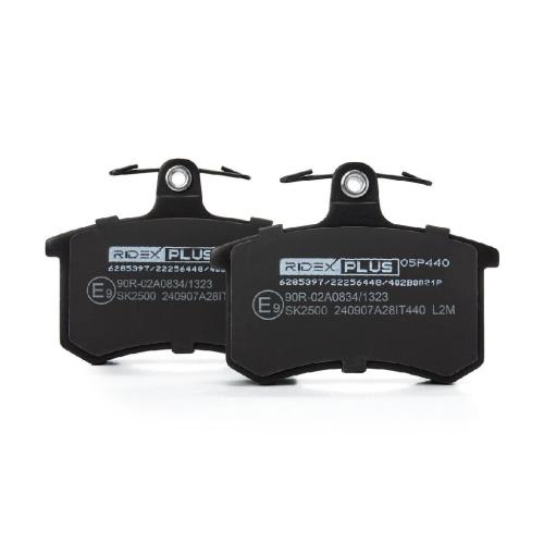 RIDEX PLUS Bremsbelagsatz Bremsbeläge Hinten für AUDI A4 Limousine (8D2, B5) Bild RIDEX PLUS Bremsbelagsatz Bremsbeläge Hinten für AUDI A4 Limousine (8D2, B5)