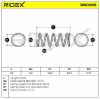 RIDEX 188C0018 2x Federn Fahrwerksfedern Vorne für FORD FOCUS (DAW, DBW) Bild RIDEX 188C0018 2x Federn Fahrwerksfedern Vorne für FORD FOCUS (DAW, DBW)