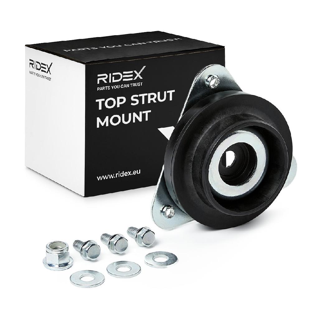 RIDEX 1180S0422 Federbeinstützlager mit Wälzlager Vorne für RENAULT 543259539R